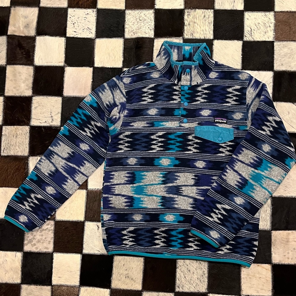 Patagonia Women's Lightweight Synchilla
Snap-T Fleece Pullover 🌸vintage🌸